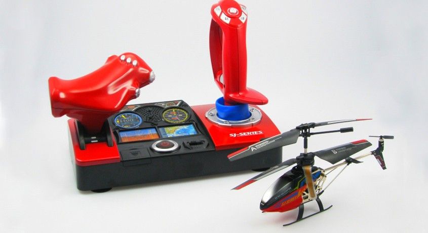 Идеальный подарок! Невероятный вертолёт с гироскопом со скидкой 50% от магазина радиоуправляемых игрушек «ToyBox».