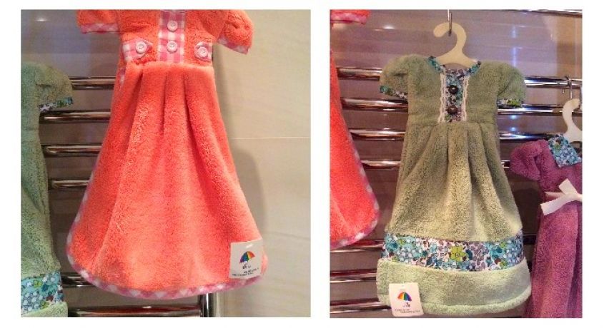 Настоящее полезное украшение! Полотенца «Платье» для кухни со скидкой 50% от магазина «Принцесса на горошине».