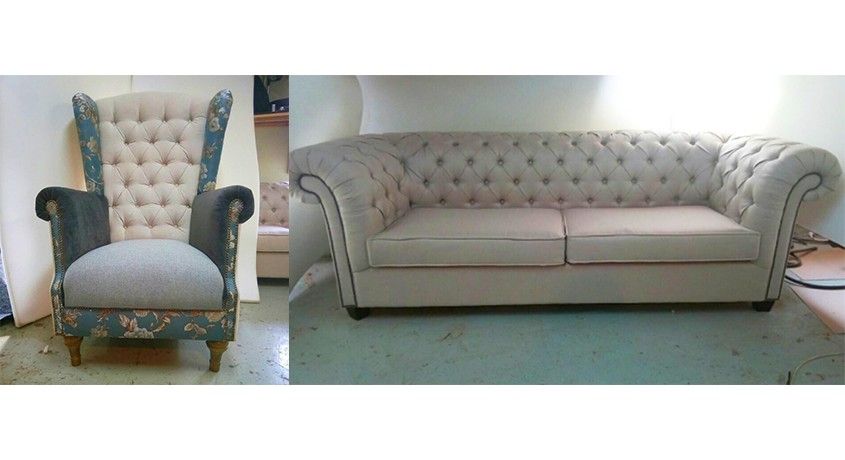 Мебель, созданная для ценителей безупречной эстетики! Скидка 50% на диван и английское кресло от компании «Офисная мебель33».