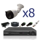 Комплект видеонаблюдения уличный на 8 камер 5.0MP
