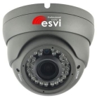 Камера видеонаблюдения EVL-DC-10B купольная уличная AHD, 720p, f=2.8-12мм, темно-серая для улицы