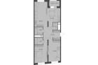 4-комнатная квартира, этаж 13/30, 95,5 кв.м. «ЖК КутузовGRAD II» 