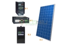 Солнечная электростанция для частного дома (5.25 кВт*ч в сутки PRO Панцирь)