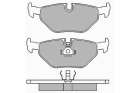 Комплект тормозных колодок, дисковый тормоз арт: MAPCO 6395