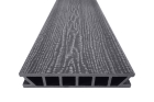 Террасная доска ДПК пустотелая Deckron Woodlike (Антрацит) 153x28x6000 мм 