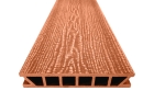 Террасная доска ДПК пустотелая Deckron Woodlike (Терракот) 153x28x6000 мм 