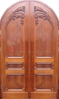 Железная арочная дверь ДА-9 в салон красоты