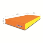 Мягкий щит pro ROMANA (500мм*500мм*100мм) цвет оранжевый/желтый