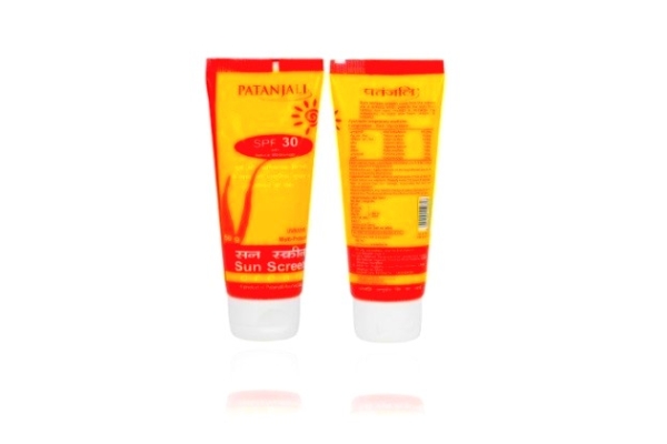 Солнцезащитный крем Патанджали Patanjali Sunscreen Cream SPF30.