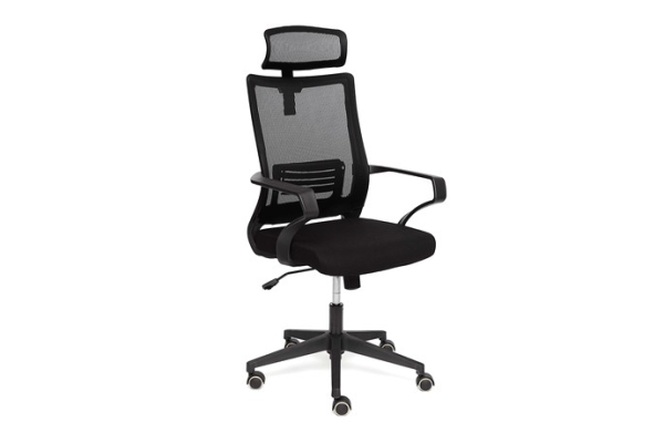 Кресло для руководителя MESH-4HR ткань, черный