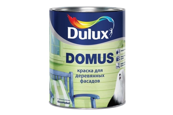 Грунт-краска для деревянных фасадов «DULUX DOMUS BASE»