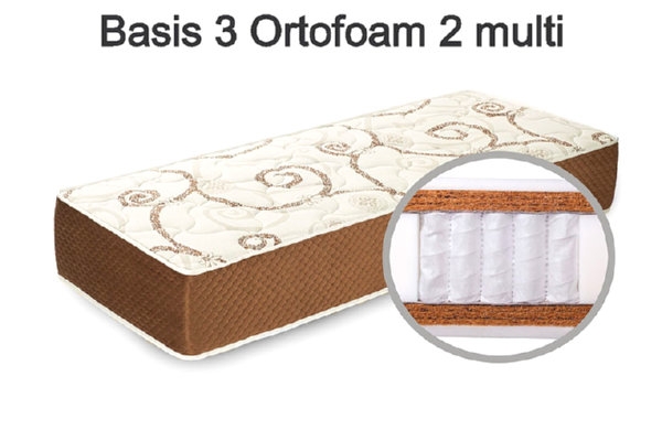 Пружинный матрас Basis 3 Ortofoam 2 multi (80*200)