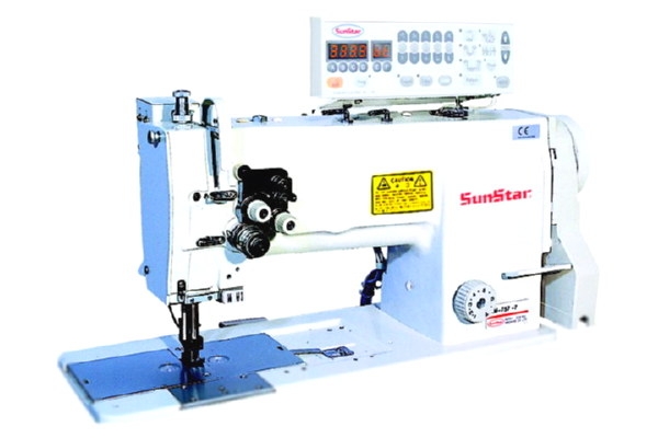 Двухигольная швейная машина без отключения игл SUNSTAR KM- 757-7S-AK