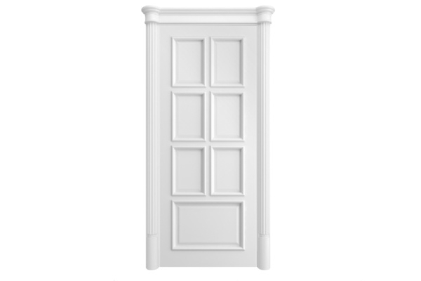 Межкомнатная дверь «Венеция 2», эмаль (белая)