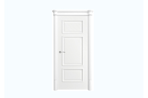 Межкомнатная дверь «Элегант», эмаль (белая)