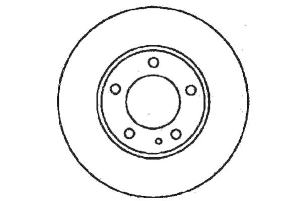 Тормозной диск арт: JURID 561552JC