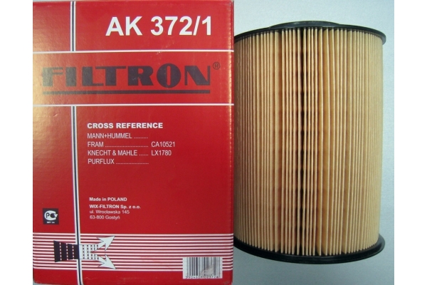 Воздушный фильтр арт: FILTRON AK372/1