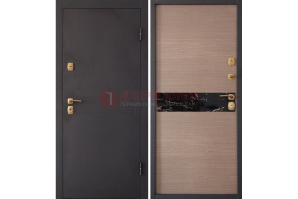 Входная металлическая дверь с порошковым покрытием ДП-82