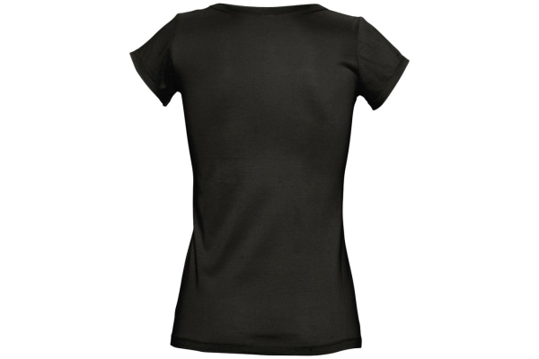 Женские футболки для шелкографии черные