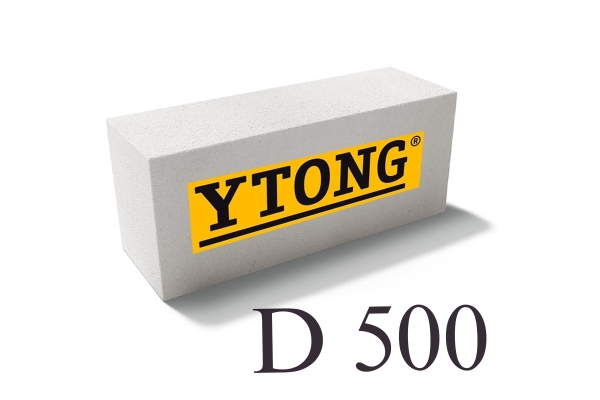 Газобетонный блок YTONG D500 