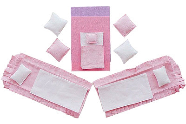 Набор текстиля для розовых домиков серии ВДОХНОВЕНИЕ Paremo