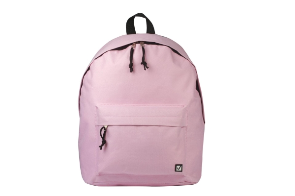 Рюкзак универсальный сити-формат розовый, 38х28х12 см Brauberg