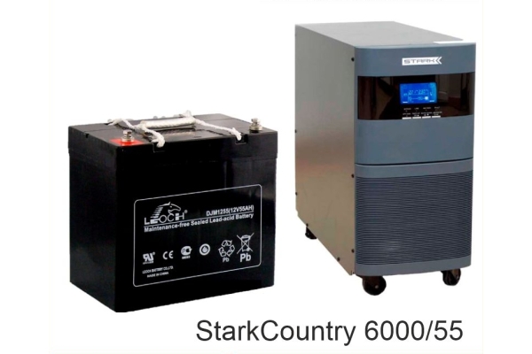 Stark Country 6000 Online, 12А + LEOCH DJM1255