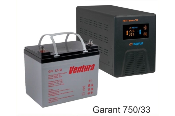 Энергия Гарант-750 + Ventura GPL 12-33