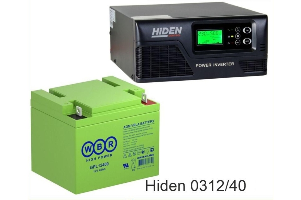 ИБП Hiden Control HPS20-0312 + WBR GPL12400