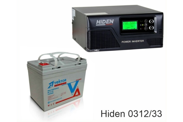 ИБП Hiden Control HPS20-0312 + Vektor GL 12-33