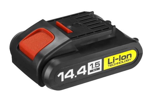 Аккумуляторная батарея Li-Ion, 14.4 В, M1, АКБ-14.4-Ли 15М1, серия «МАСТЕР» оптом