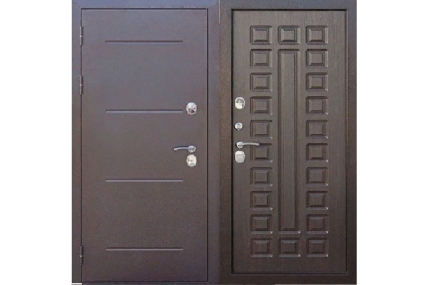Дверь с терморазрывом «ИЗОТЕРМА» 11 см МА Венге