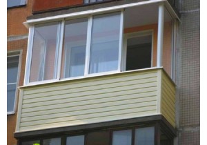 Остекление балконов в панельном доме