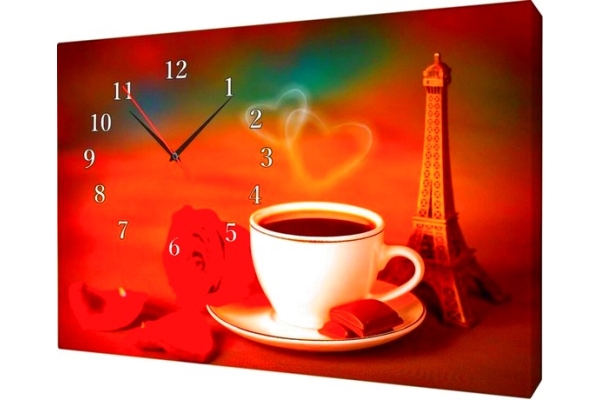 Картина часы «Закат»