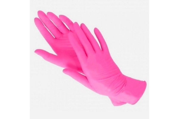 Нитриловые  перчатки (размер L)