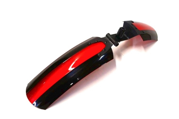 Крыло на велосипед переднее SP-151 (D 26) черно-красное