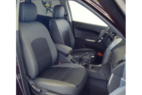 Авточехол из экокожи на Chevrolet Cruze  (c 2009-2015г.) седан, хэтчбек