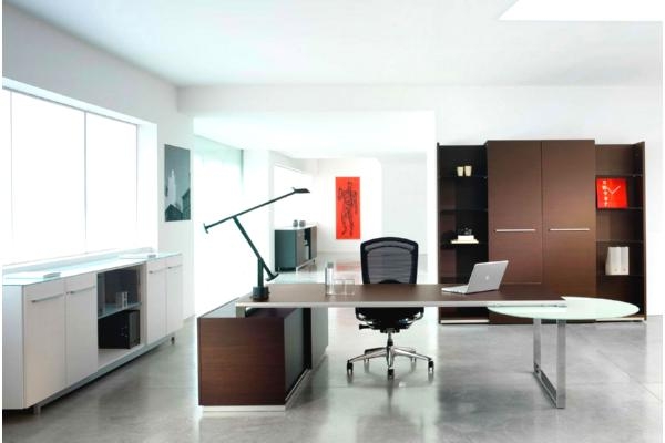 Дизайн кабинета в стиле модерн