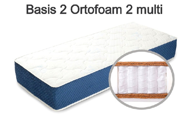 Пружинный матрас Basis 2 Ortofoam 2 multi (80*200)