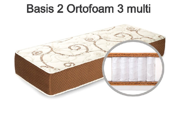 Пружинный матрас Basis 2 Ortofoam 3 multi (80*200)