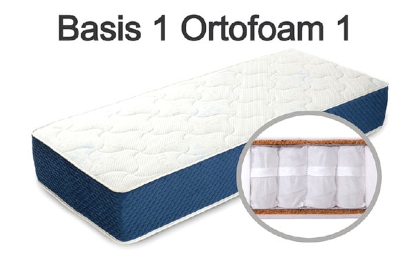 Пружинный матрас Basis 1 Ortofoam 1 (80*200)