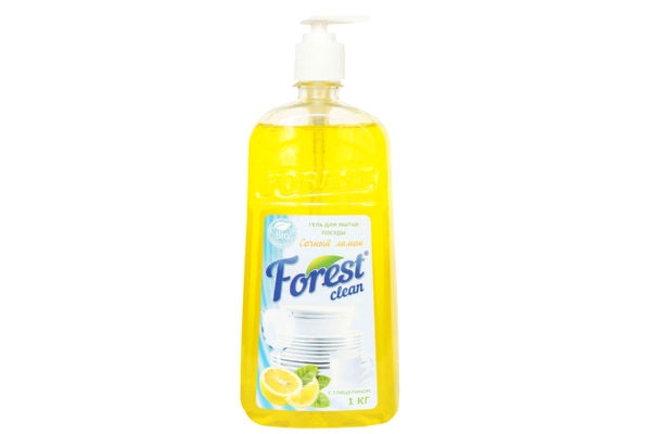 Гель д/мытья посуды FOREST CLEAN Сочный Лимон