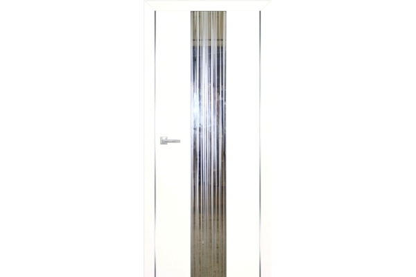 Межкомнатная дверь с алюминиевой кромкой «Тренд-03»
