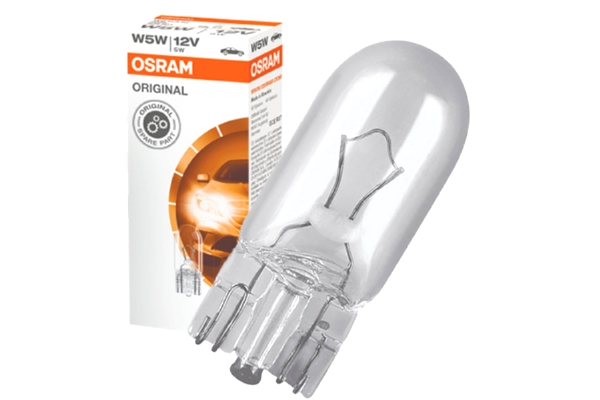 Лампа накаливания, фонарь освещения номерного знака арт: OSRAM 2825