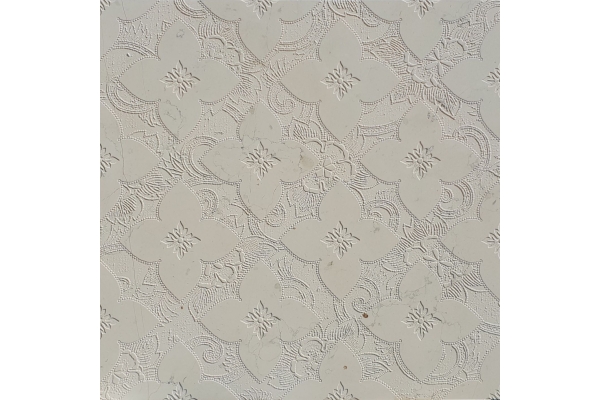 Мраморная плитка с барельефом AVANGARDE SIDUS LN BIANCONE (80х80х2 см)