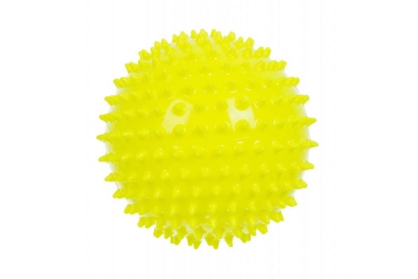 Мяч ёжик d120мм Альпина пласт (желтый)