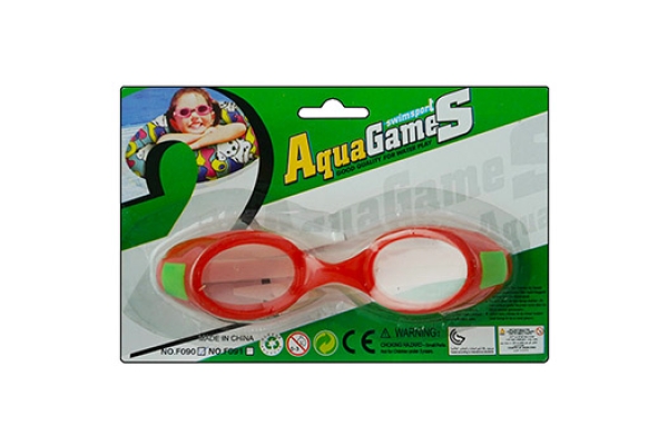 Очки для плавания детские 15*3см ассорти