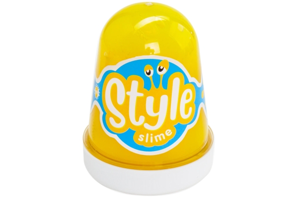 Слайм Lori "Style Slime" желтый с ароматом банана, 130мл