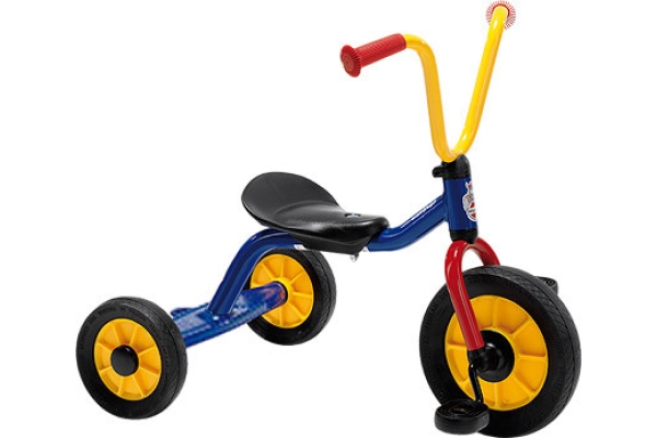 Трицикл STEPPLATE, синий-красный-желтый Winther