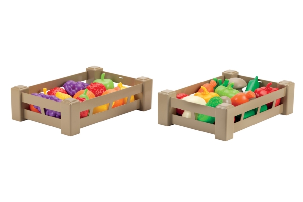 Детские ящики с фруктами и овощами, 2 штуки Ecoiffier